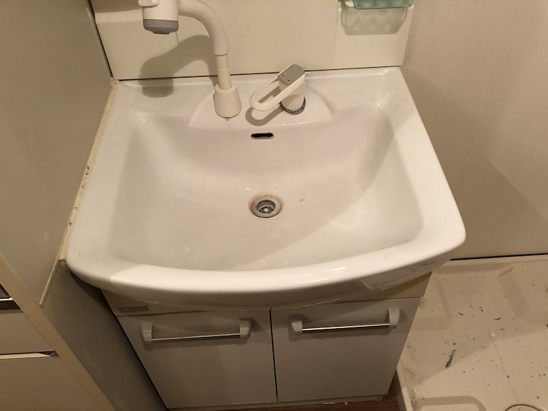 洗面設備　※同タイプの他のお部屋です