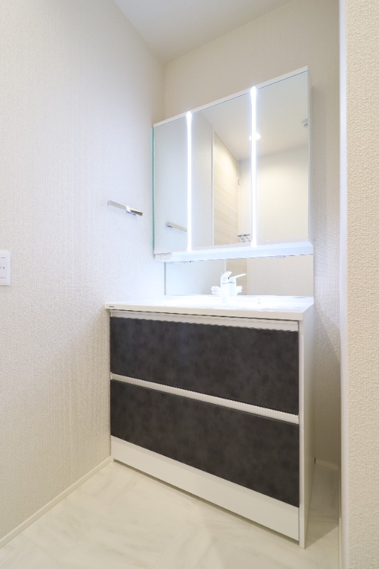 洗面設備　図面と現状に相違がある場合には現状を優先