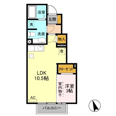 リベルテ Ｃの間取り