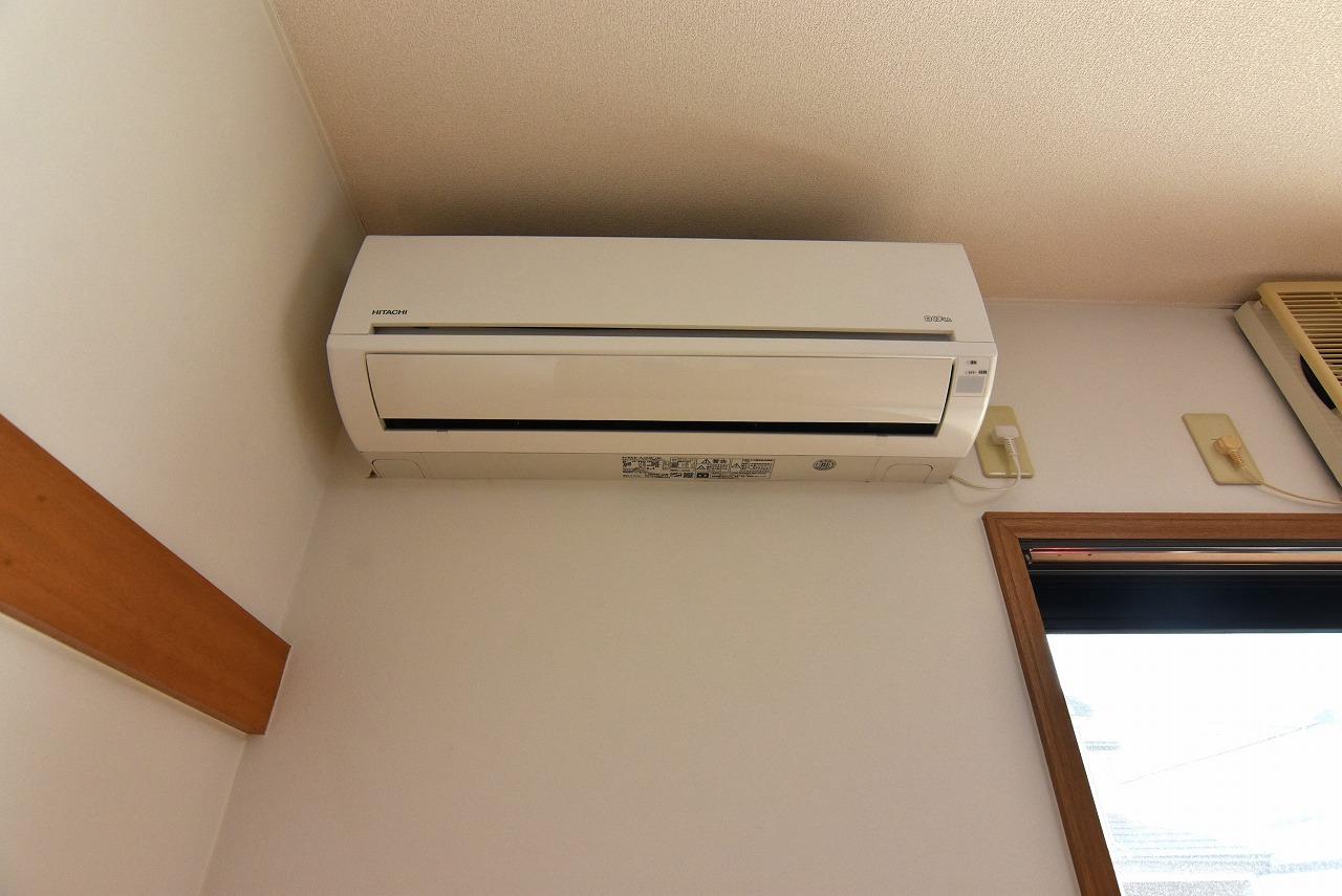 その他設備　エアコンは設備に含まれています。リビングと2F洋室です。