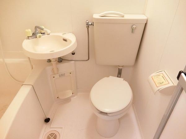 トイレ　キレイです！