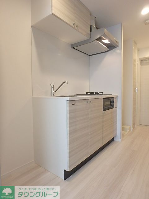 キッチン　２口コンログリル付システムキッチン