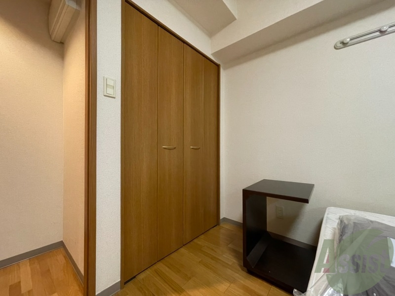 収納　ここに収納があります。収納があると部屋が広く使えます。