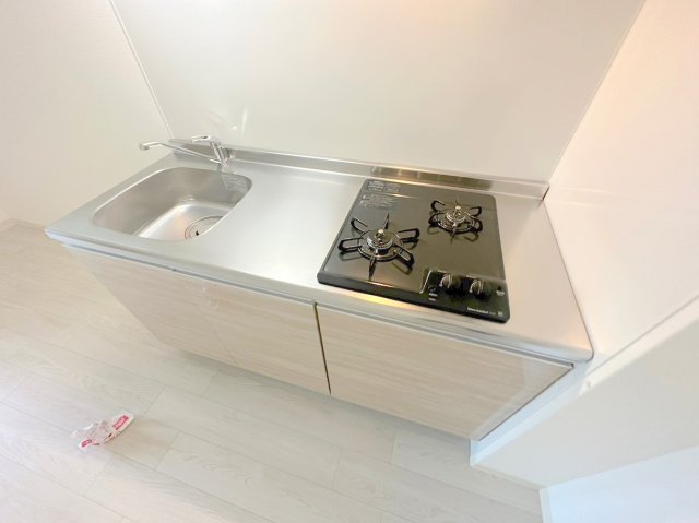 キッチン　作業のしやすい広めのキッチンです。