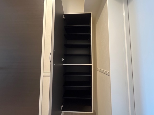 玄関　シューズボックス付き玄関です