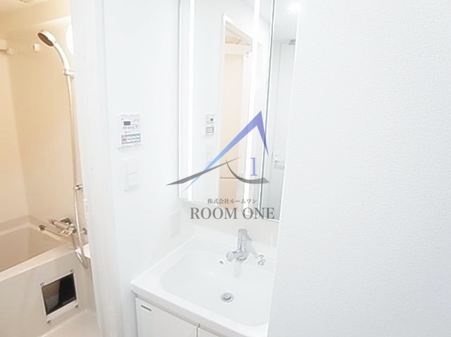 洗面設備　洗面台です。