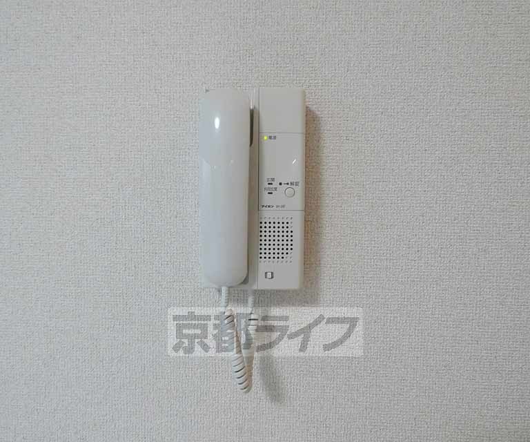 セキュリティ　インターホンです