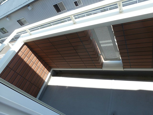 バルコニー　写真は201号室です