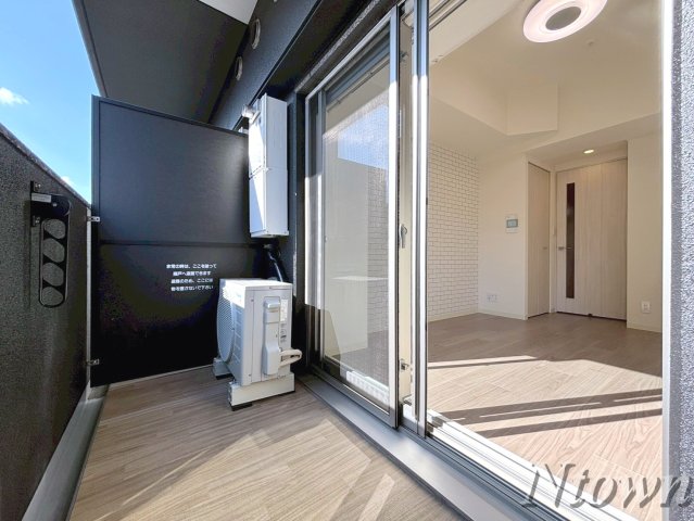 バルコニー　落ち着いた時間を過ごせるバルコニーです