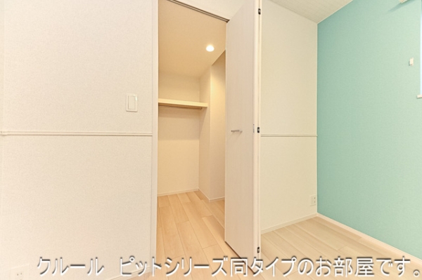 収納　※参考写真　同建築メーカー施工の同間取完成他物件のものです。