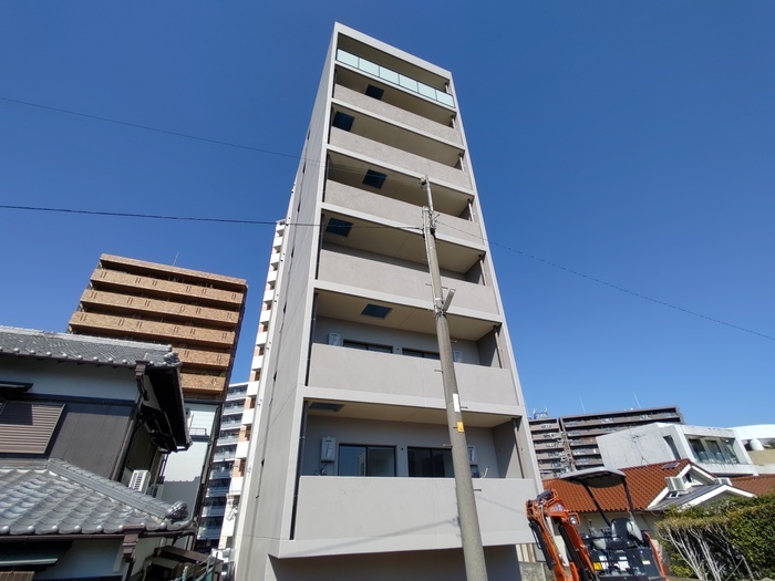 建物外観　建築中