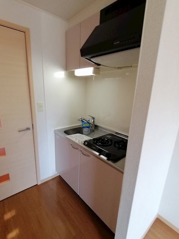 キッチン　2口ガスコンロ付き