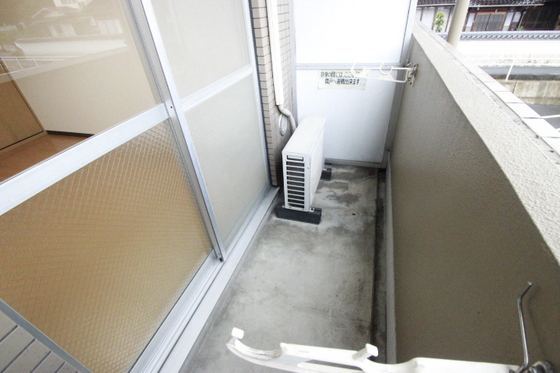 バルコニー　※別部屋の写真です