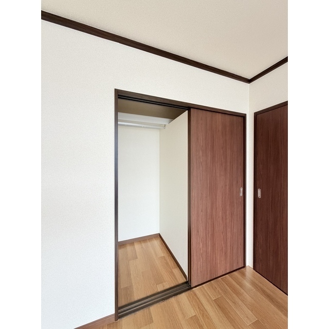 収納　奥行のある収納です