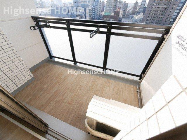 バルコニー　落ち着いた時間を過ごせるバルコニーです