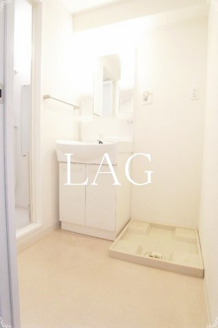 洗面設備　洗面台です。