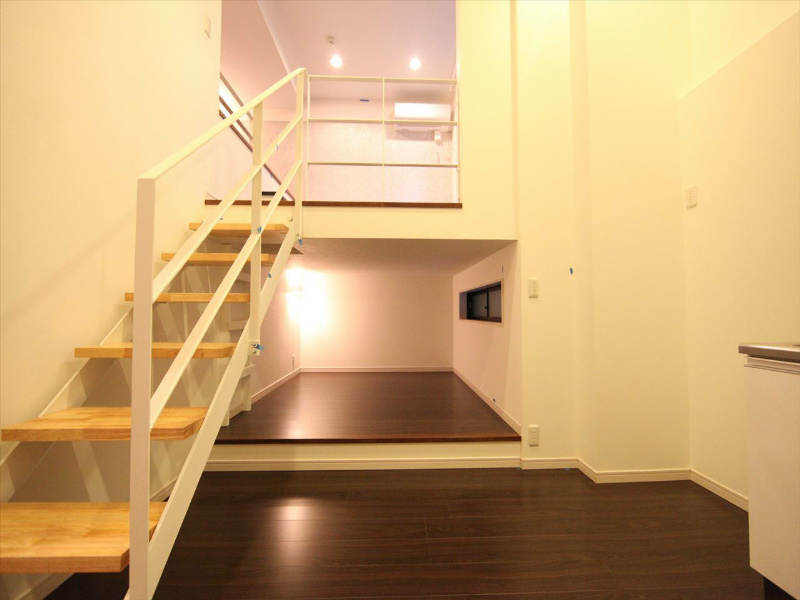 収納　アンダーロフト3.4帖（収納としても使えます）