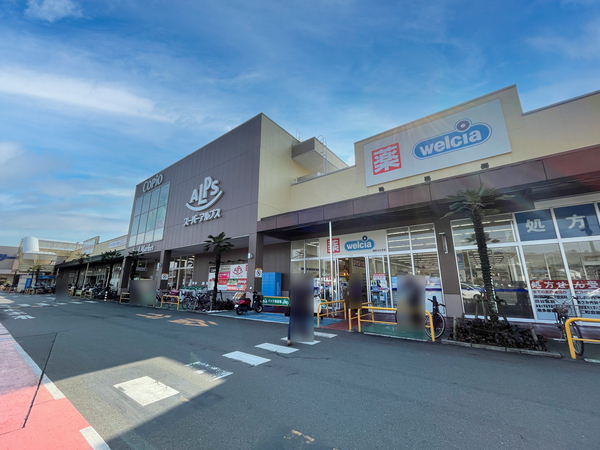 スーパー　スーパーアルプス（スーパー）まで3280m