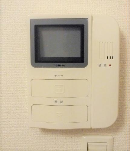 セキュリティ　モニター付きインターホン