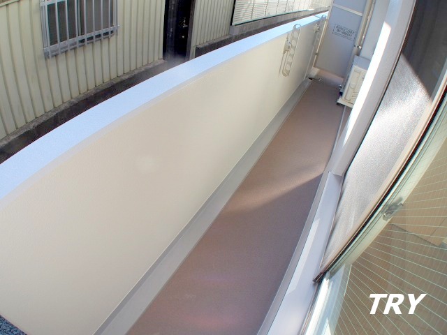 バルコニー　南向きのバルコニー