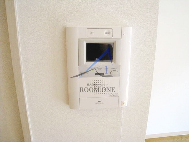 セキュリティ　モニター付きインターホンです。