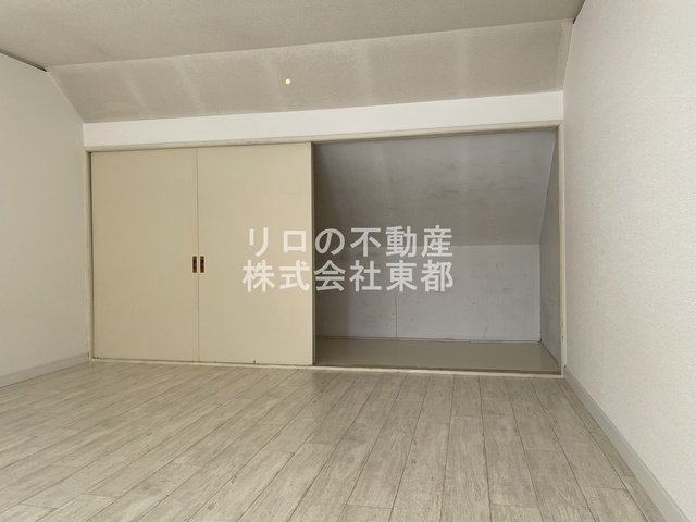 収納　奥行のある収納付です！増えがちな荷物をもスッキリ収納できます