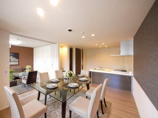 居室・リビング　CGで家具等を配置したもので家具等は含まれません