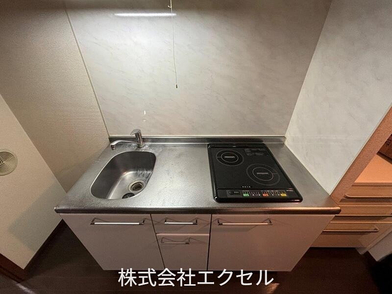 キッチン　2口コンロつきです。
