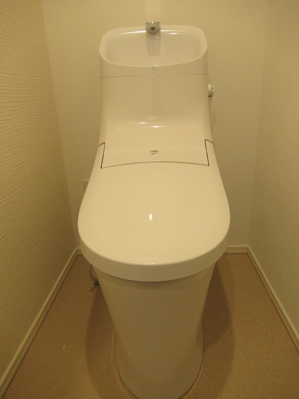 トイレ　ゆったりとした空間のトイレです