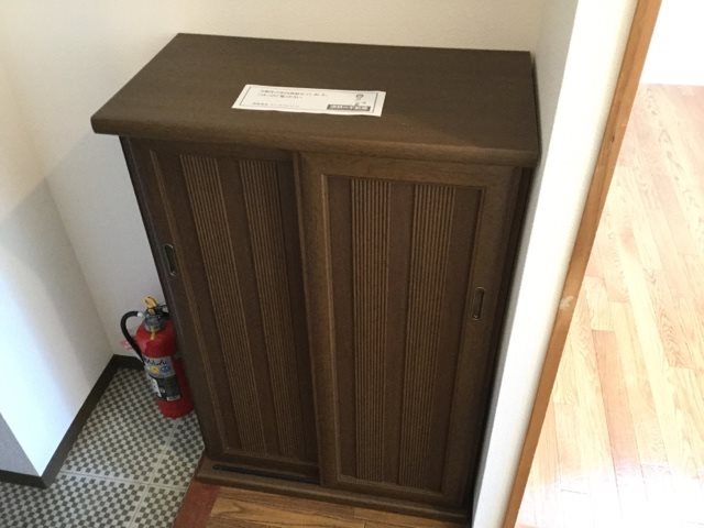 その他設備　下駄箱