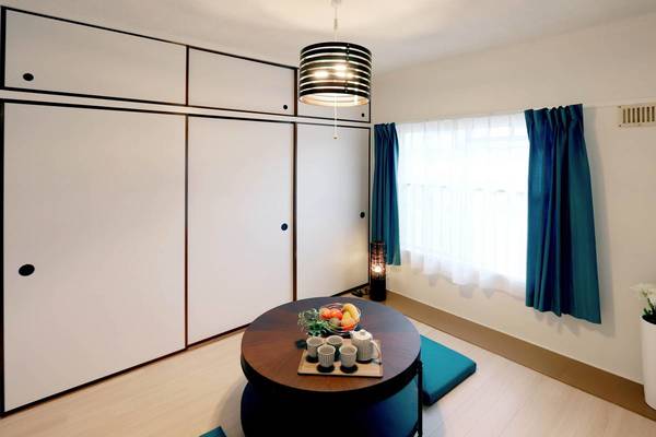 収納　モデルルームの写真です