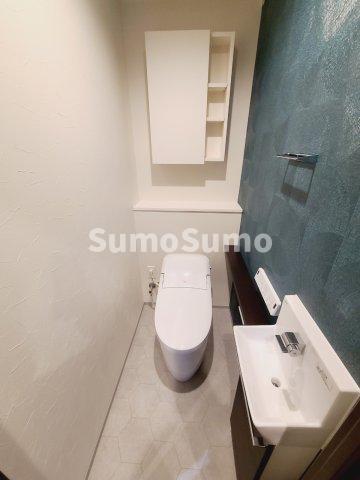 トイレ　ゆったりとした空間のトイレです