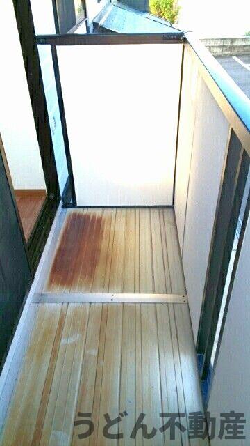 バルコニー　うどん県のお部屋探しはうどん不動産へ うどんちゃんとLINE