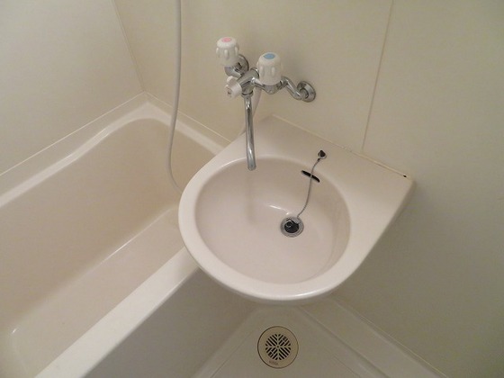 洗面設備　（写真は別部屋です）