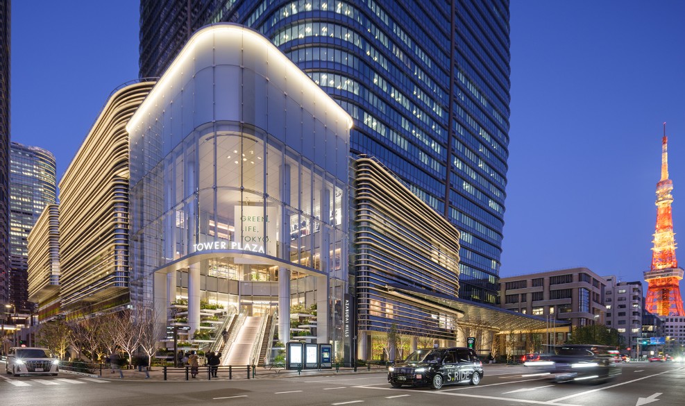 ショッピングセンター　麻布台ヒルズ森JPタワー（ショッピングセンター）まで549m