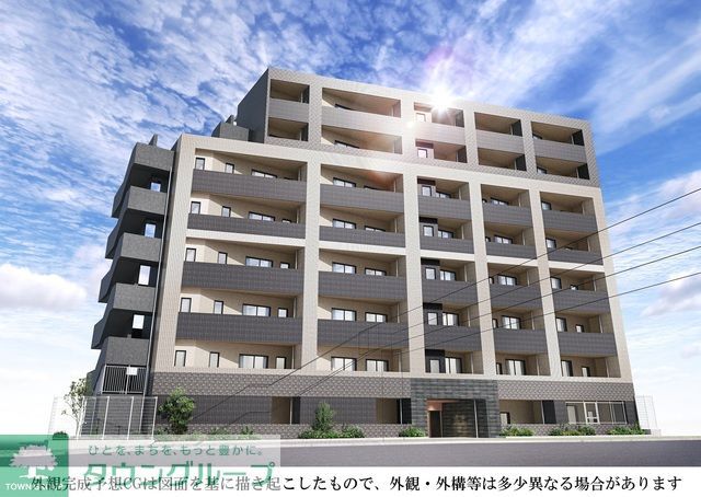 建物外観　外観パース