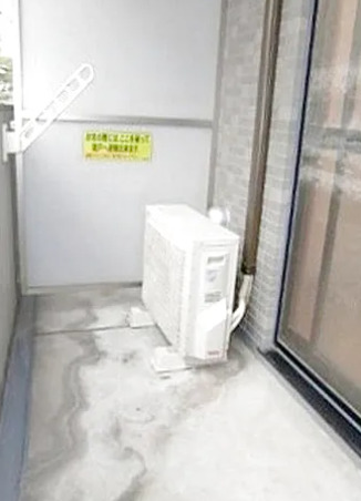 バルコニー　※別部屋の参考写真です。