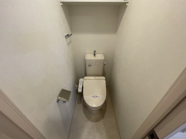 トイレ　ゆったりとした空間のトイレです