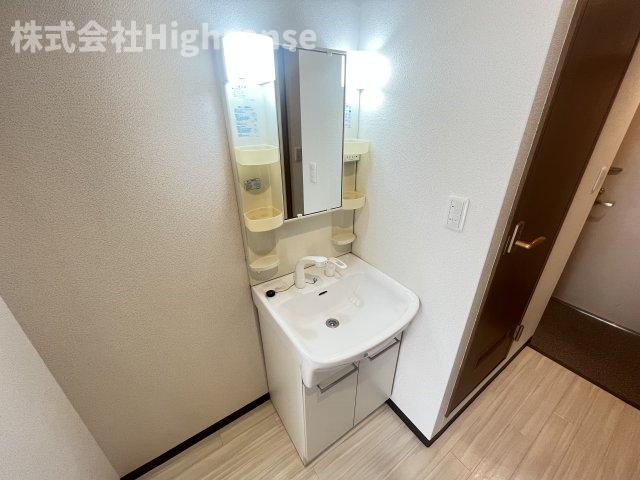 洗面設備　洗面所です