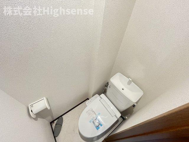 トイレ　ゆったりとした空間のトイレです