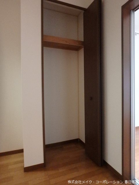 収納　写真は同型タイプ