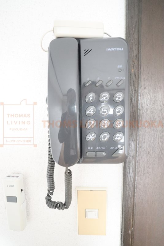 セキュリティ　インターホン　同物件別部屋写真