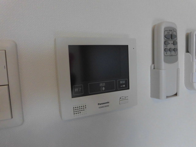 セキュリティ　ＴＶモニター付きなので来客時も安心ですね