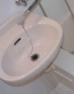 洗面設備　洗面所です