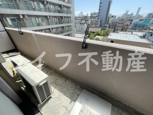バルコニー　落ち着いた時間を過ごせるバルコニーです