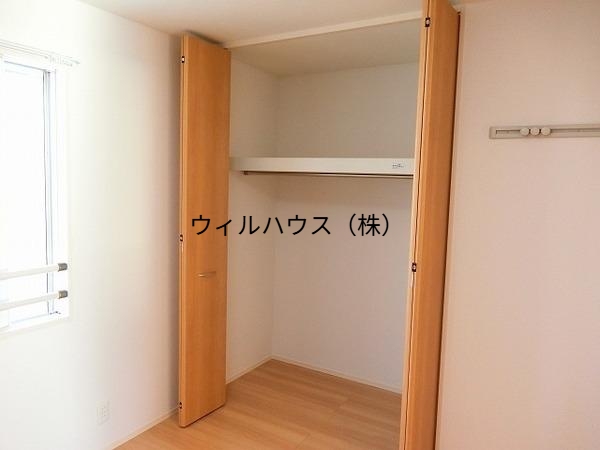 収納　クローゼット！