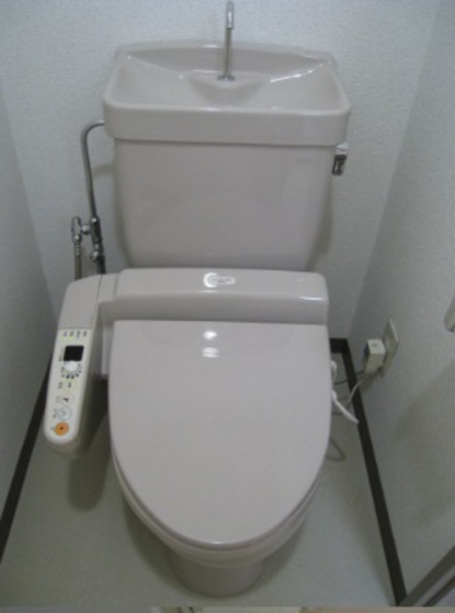 トイレ　他号室の写真です。
