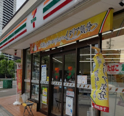 コンビニ　セブンイレブン 大阪金蘭会前店（コンビニ）まで581m