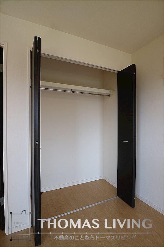 収納　大容量のクローゼット。荷物の多い方もご安心下さい。