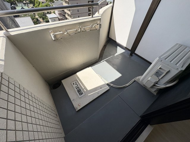 バルコニー　落ち着いた時間を過ごせるバルコニーです